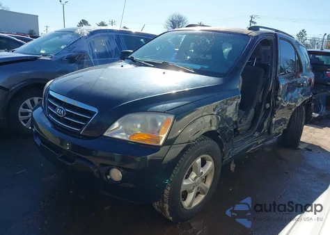 2008 Kia Sorento Lx из США, поврежденный, VIN KNDJC735385840431